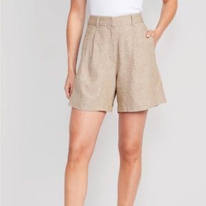 Old Navy high waisted trouser shorts